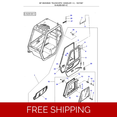 MASSEY_FERGUSON_8925_8926_TELESCOPIC_HANDLER_PARTS MANUAL